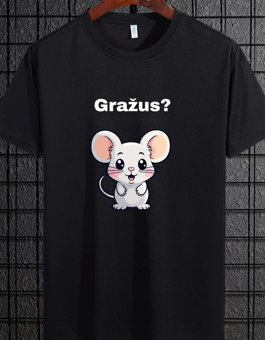 Gražus peliukas marškinėliai