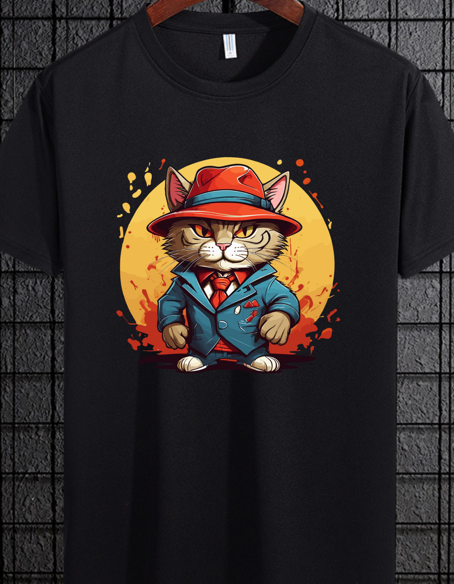 Cat-1 marškinėliai