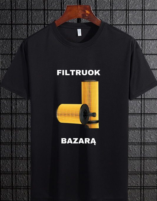 Filtruok bazarą marškinėliai